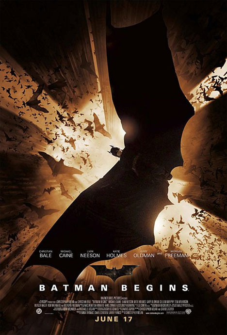 Batman Begins Poster #1