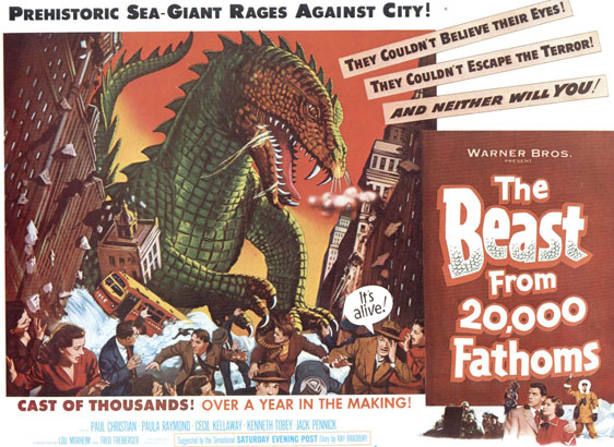 The Beast from 20,000 Fathoms Poster #2