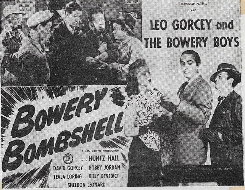 Bowery Bombshell Poster #1