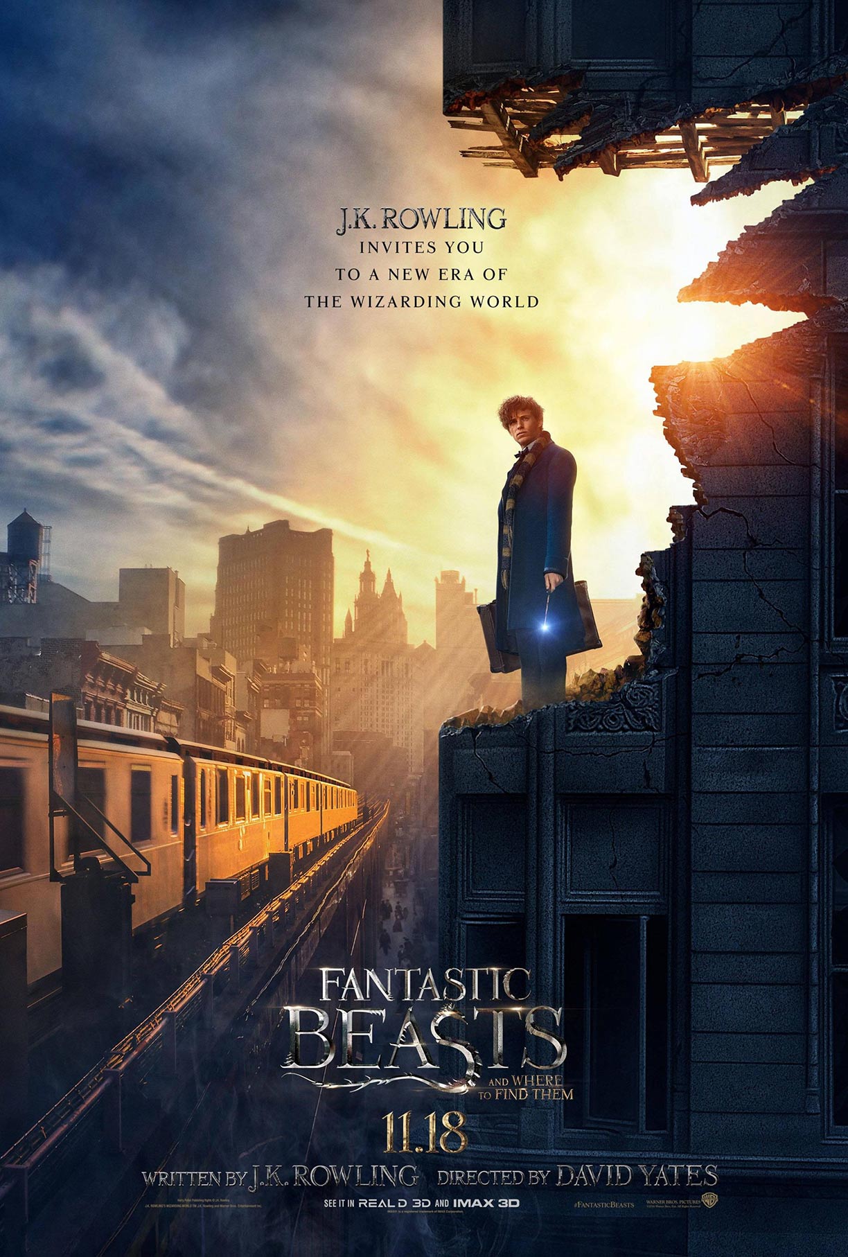 Fantastic Beasts and Where to Find Them Poster #3