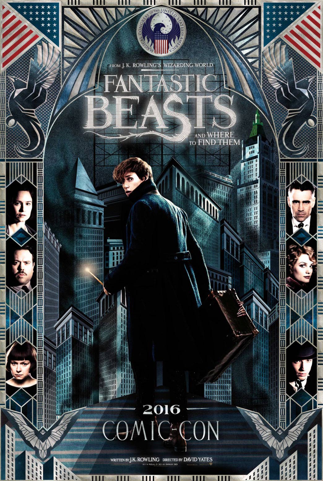 Fantastic Beasts and Where to Find Them Poster #4