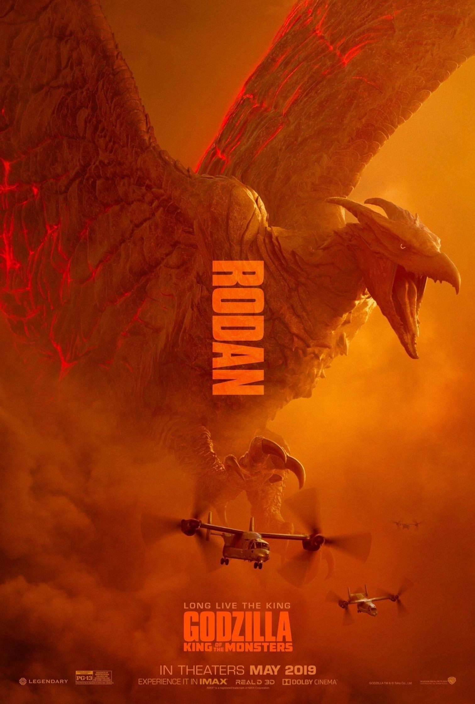 Godzilla: King of the Monsters Poster #7