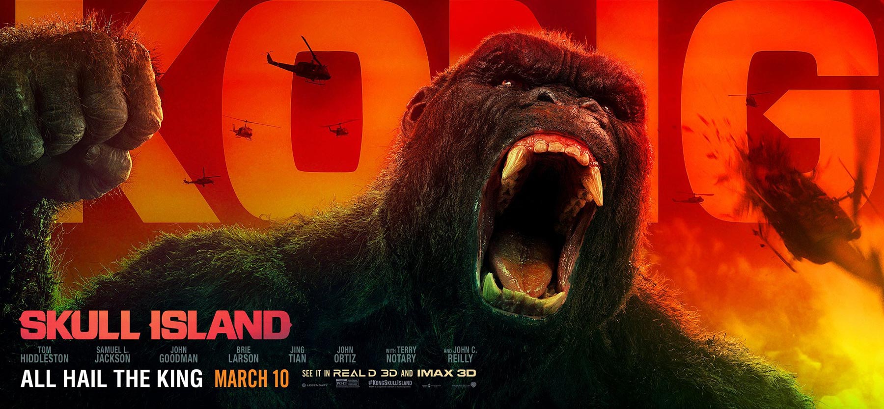 Kong: Skull Island Poster #4