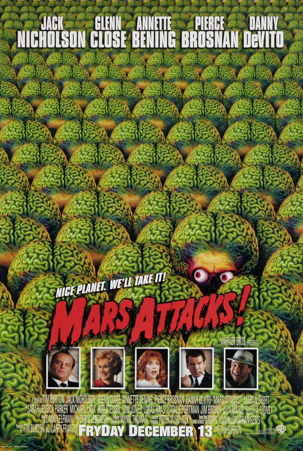 Mars Attacks! Poster #1