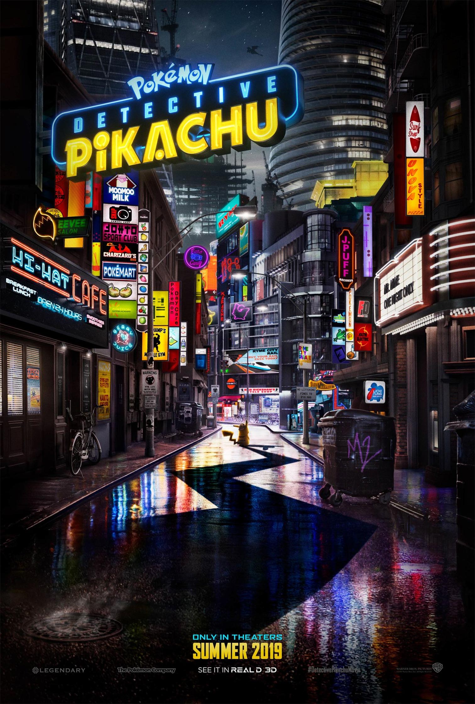 Pokémon Detective Pikachu Poster #1