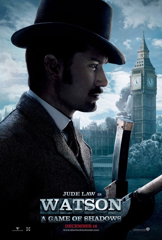 Sherlock Holmes: A Game of Shadows Poster #3