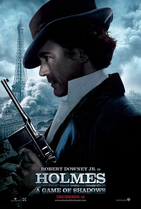 Sherlock Holmes: A Game of Shadows Poster #4