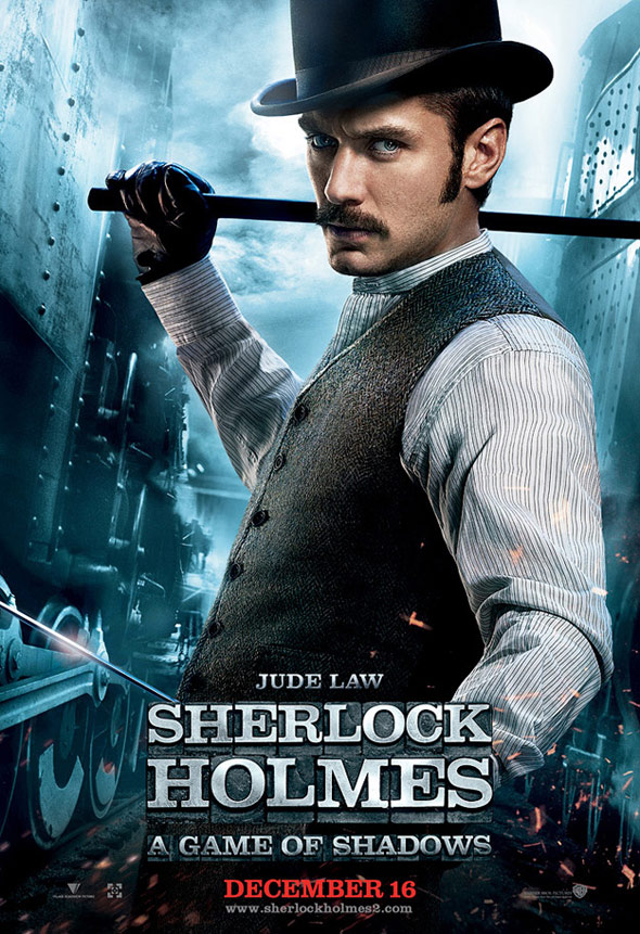Sherlock Holmes: A Game of Shadows Poster #9