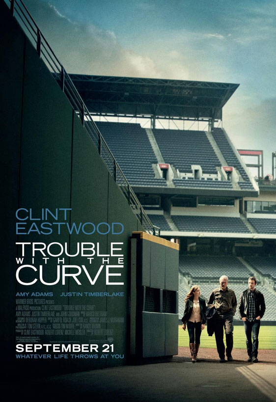 Trouble with the Curve Poster #2