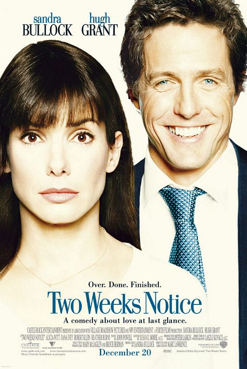 Two Weeks Notice Poster #1