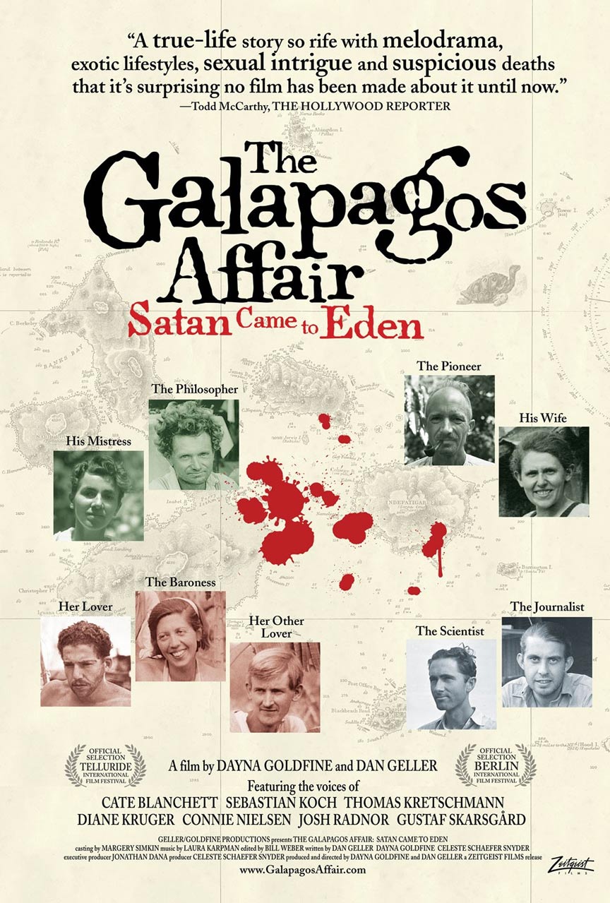 The Galapagos Affair: Satan Came to Eden Poster #1
